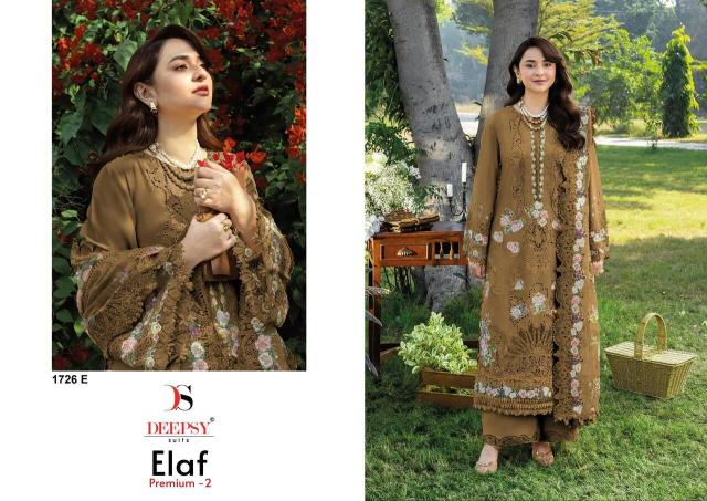 Deepsy elaf  premium-3 luxury  lawn salwar suit wholesale with price